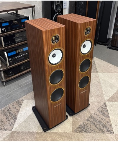 TRIANGLE SOLSTICE 8 TEAK DEMO COPPIA DIFFUSORI DA PAVIMENTO GARANZIA UFFICIALE