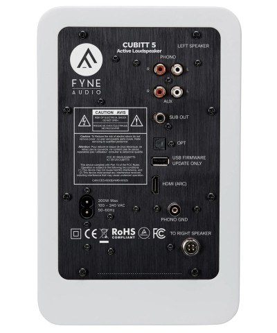 FYNE AUDIO CUBITT 5 COPPIA DIFFUSORI ATTIVI GARANZIA UFFICIALE