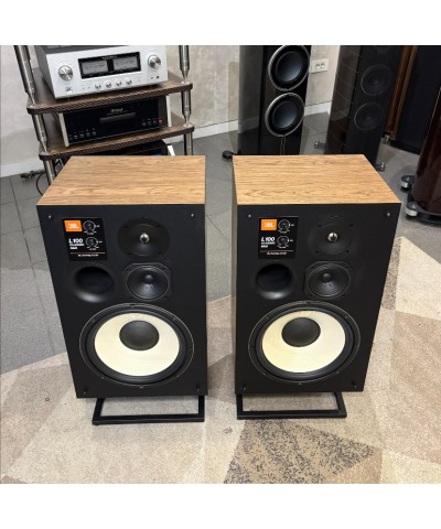JBL L100 CLASSIC MKII ARANCIO +  JBL JS 150 COPPIA STAND DEDICATO DEMO COPPIA DIFFUSORI CON STAND GARANZIA UFFICIALE