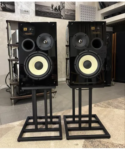 JBL L82 CLASSIC BLACK EDITION + JBL JS80 DEMO COPPIA DIFFUSORI CON STAND DEDICATO GARANZIA UFFICIALE