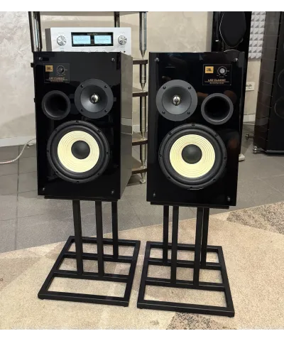 JBL L82 CLASSIC BLACK EDITION + JBL JS80 DEMO COPPIA DIFFUSORI CON STAND DEDICATO GARANZIA UFFICIALE