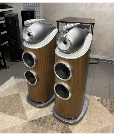 BOWERS & WILKINS 802 D4 DEMO WALNUT COPPIA DIFFUSORI HIEND GARANZIA UFFICIALE