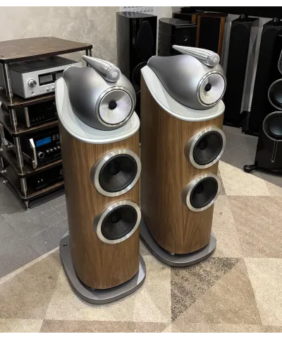 BOWERS & WILKINS 802 D4 DEMO WALNUT COPPIA DIFFUSORI HIEND GARANZIA UFFICIALE