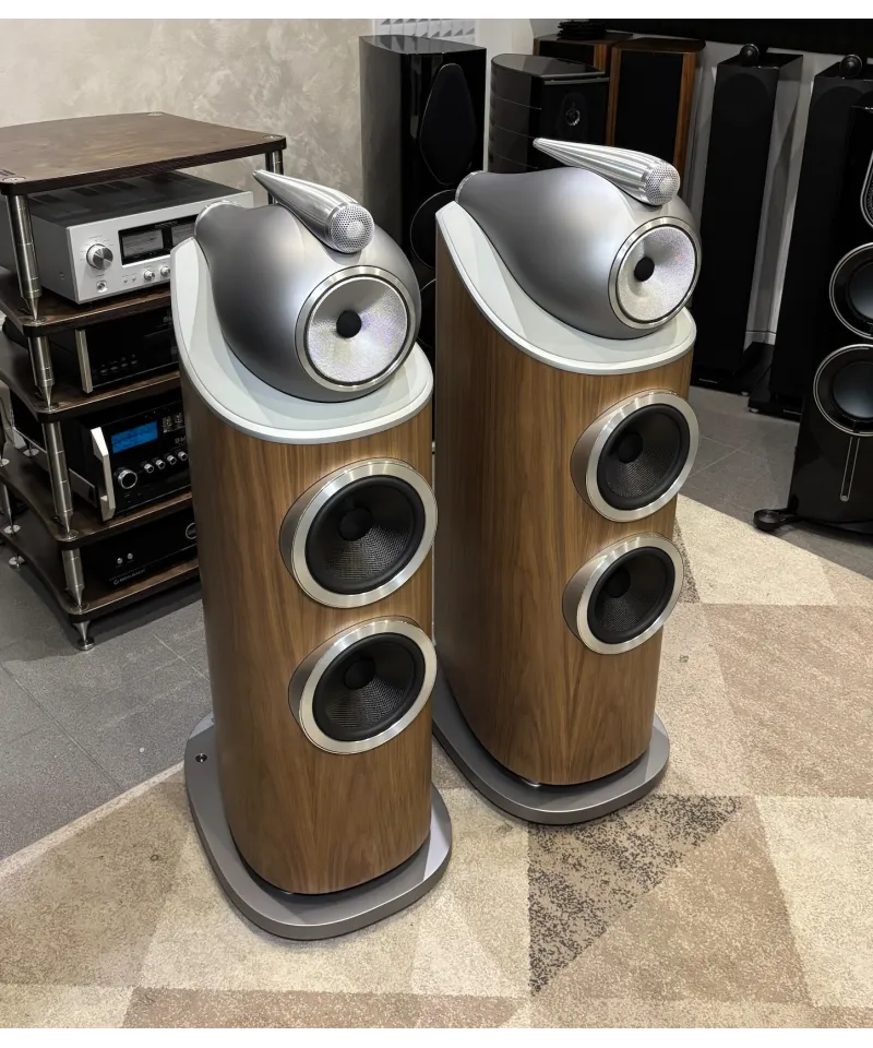 BOWERS & WILKINS 802 D4 DEMO WALNUT COPPIA DIFFUSORI HIEND GARANZIA UFFICIALE