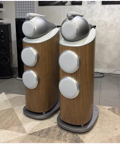 BOWERS & WILKINS 802 D4 DEMO WALNUT COPPIA DIFFUSORI HIEND GARANZIA UFFICIALE