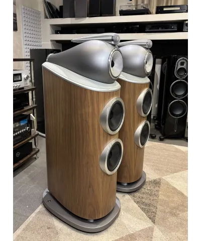 BOWERS & WILKINS 802 D4 DEMO WALNUT COPPIA DIFFUSORI HIEND GARANZIA UFFICIALE