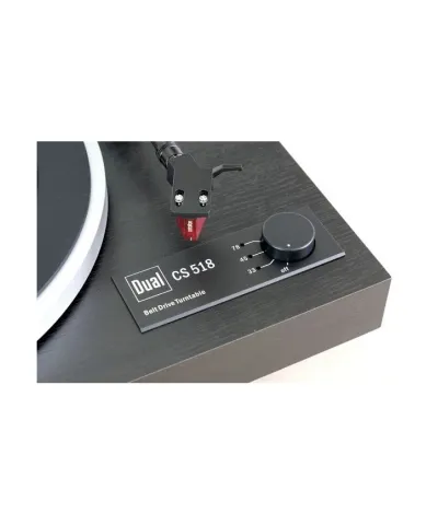 DUAL CS 518 GIRADISCHI CON TRAZIONE A CINGHIA NUOVO GARANZIA UFFICIALE