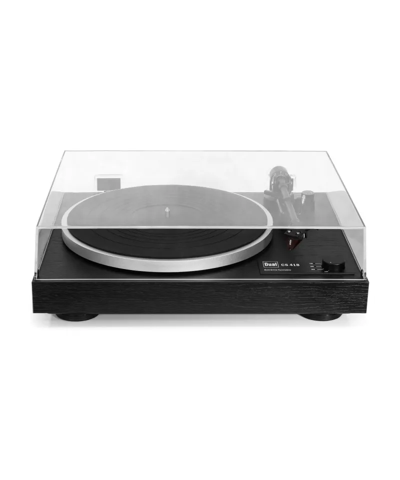 DUAL CS 418 GIRADISCHI CON TRAZIONE A CINGHIA NUOVO GARANZIA UFFICIALE