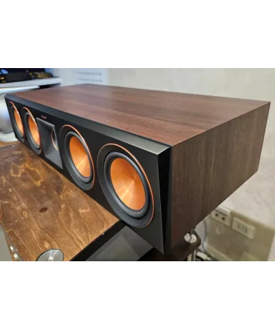 KLIPSCH RP 504C PRIMA SERIE WALNUT DEMO CANALE CENTRALE AV GARANZIA UFFICIALE