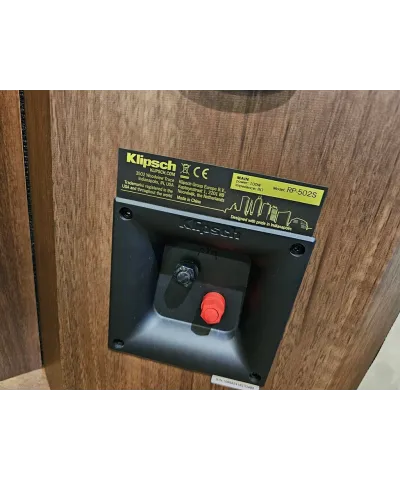 KLIPSCH RP 502S WALNUT DEMO COPPIA DIFFUSORI SORROUND GARANZIA UFFICIALE