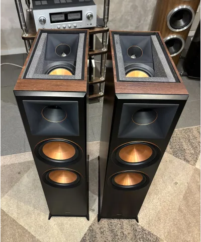 KLIPSCH RP 8060FA WALNUT DEMO COPPIA DIFFUSORI DA PAVIMENTO GARANZIA UFFICIALE