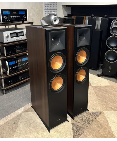 KLIPSCH RP 8060FA WALNUT DEMO COPPIA DIFFUSORI DA PAVIMENTO GARANZIA UFFICIALE