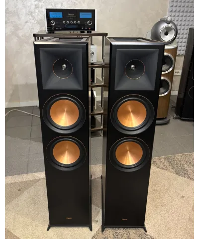 KLIPSCH RP 8060FA WALNUT DEMO COPPIA DIFFUSORI DA PAVIMENTO GARANZIA UFFICIALE