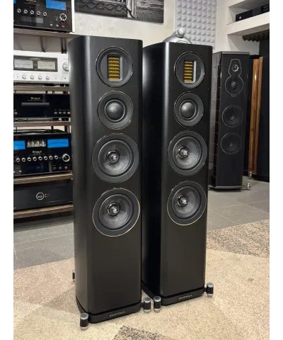 WHARFEDALE EVO 4.3 BLACK DEMO COPPIA DIFFUSORI DA PAVIMENTO GARANZIA UFFICIALE