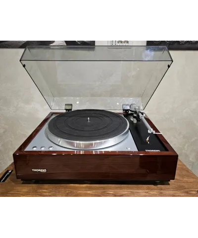 THORENS TD 1601 TP92 WALNUT GIRADISCHI A CINGHIA DEMO GARANZIA UFFICIALE