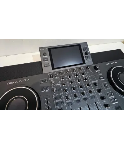 DENON DJ LIVE SC 4 DEMO CONSOLLE STANDALONE 4 DECK SERATO VIRTUAL
