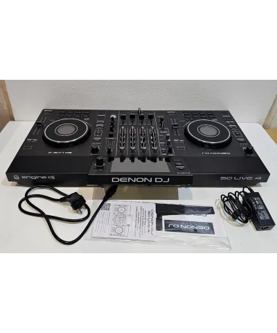 DENON DJ LIVE SC 4 DEMO CONSOLLE STANDALONE 4 DECK SERATO VIRTUAL