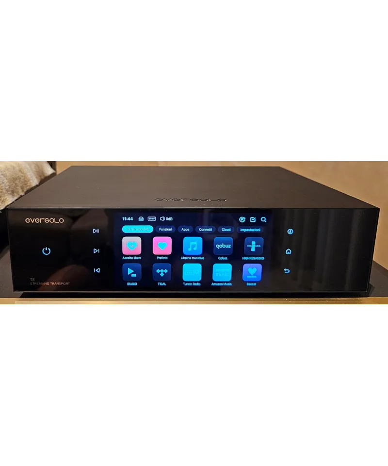 EVERSOLO T8 DEMO STREAMER DI RETE HIFI GARANZIA UFFICIALE