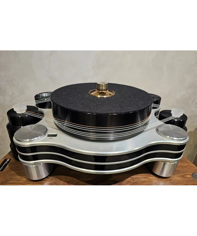 Hanss t30 giradischi audiophile senza braccio usato imballo originale