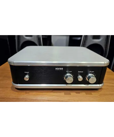 Hanss t30 giradischi audiophile senza braccio usato imballo originale