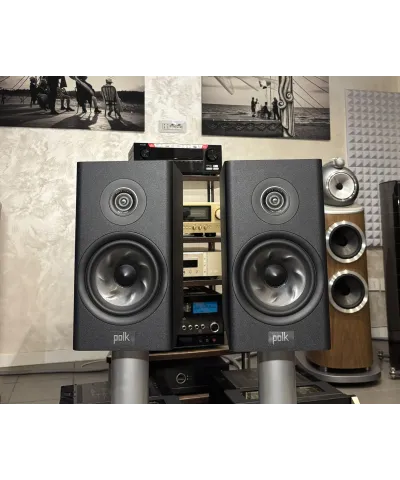 POLK AUDIO RESERVE R 200 BLACK DEMO COPPIA DIFFUSORI BOOKSHELF GARANZIA UFFICIALE
