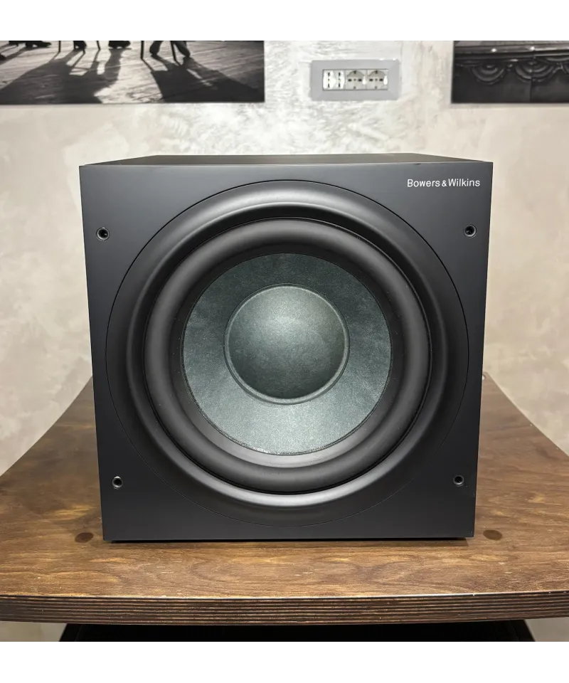 BOWERS & WILKINS ASW610 BLACK DEMO SUBWOOFER AMPLIFICATO GARANZIA UFFICIALE