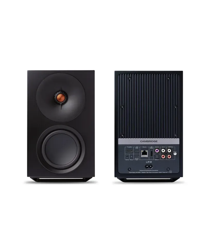 CAMBRIDGE AUDIO L/R M DIFFUSORI ATTIVI DA SCAFFALE NUOVO GARANZIA UFFICIALE