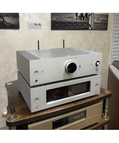 ONKYO ICON P-80 + M80 SILVER DEMO PRE + FINALE DAC STREAMER ETHERNET/WI-FI GARANZIA UFFICIALE