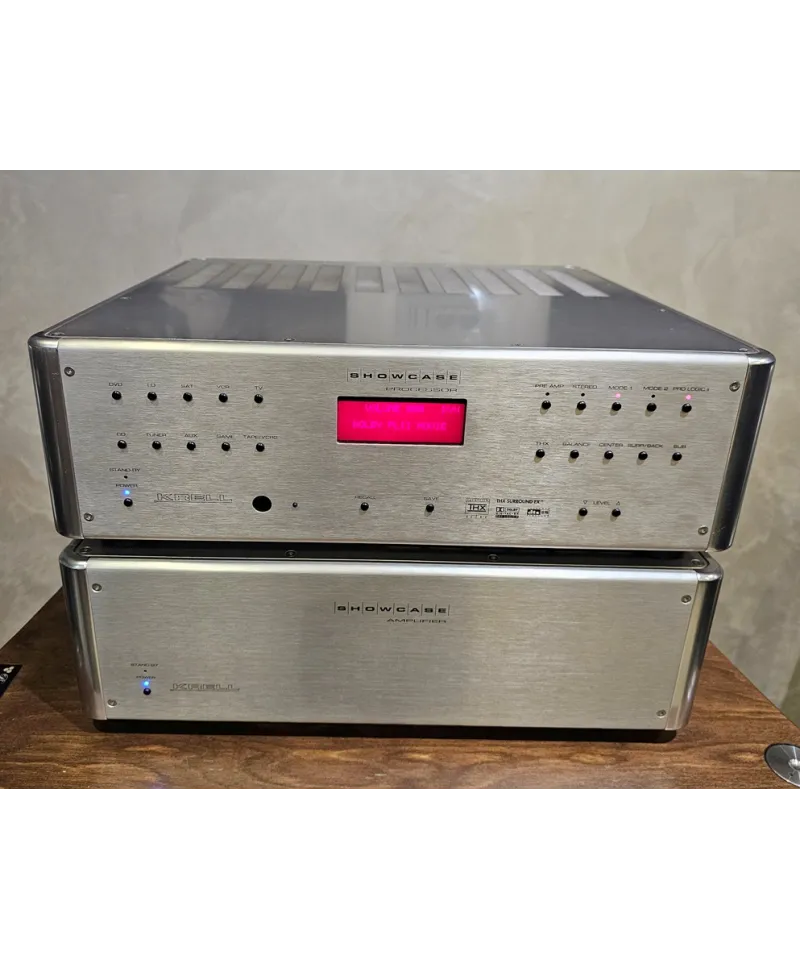 KRELL SHOWCASE PROCESSOR + KRELL SHOWCASE MULTI-CHANNEL AMPLIFIER USATO