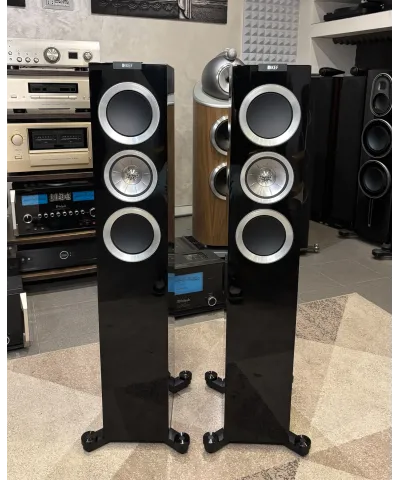KEF R500 BLACK USATE COPPIA DIFFUSORI DA PAVIMENTO