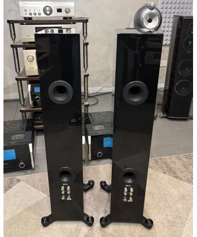 KEF R500 BLACK USATE COPPIA DIFFUSORI DA PAVIMENTO