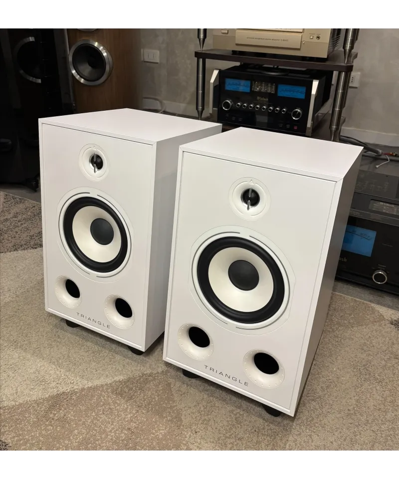 TRIANGLE BOREA BR05 WHITE DEMO COPPIA DIFFUSORI DA LIBRERIA GARANZIA UFFICIALE