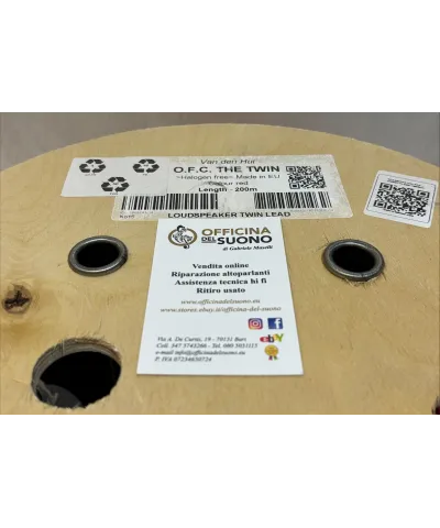 VAN DEN HUL THE TWIN HALOGEN FREE CAVO DI POTENZA AL METRO GARANZIA UFFICIALE