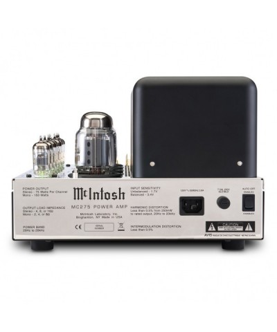 MCINTOSH MC 275 VI FINALE DI POTENZA STEREO A VALVOLE GARANZIA UFFICIALE