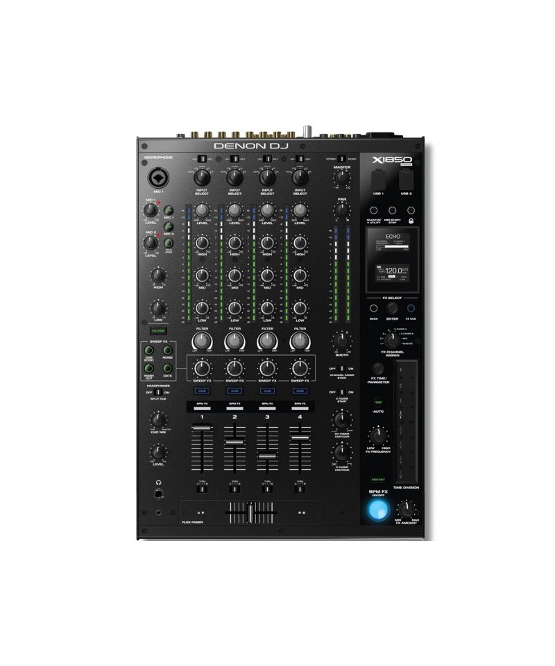 DENON DJ X 1850 PRIME MIXER DIGITALE 4 CANALI GARANZIA UFFICIALE