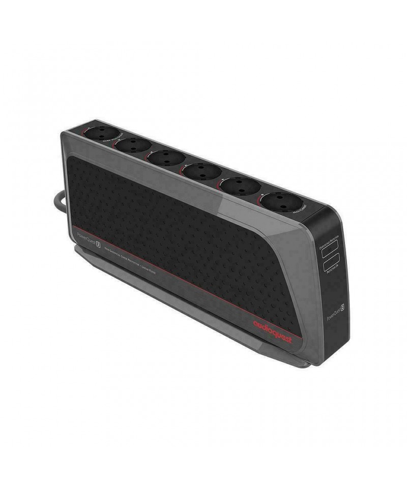 AUDIOQUEST POWERQUEST 2 MULTIPRESA 6 SCHUKO FILTRATA NUOVA GARANZIA UFFICIALE