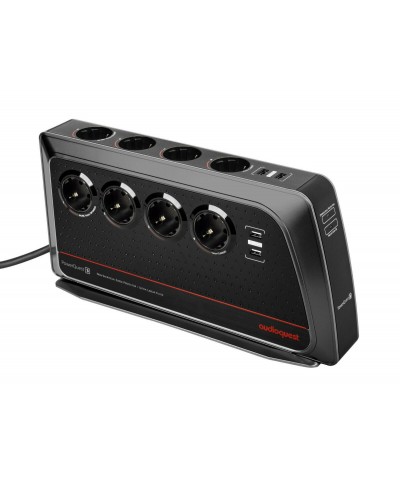 AUDIOQUEST POWERQUEST 3 MULTIPRESA 8 SCHUKO FILTRATA NUOVA GARANZIA UFFICIALE